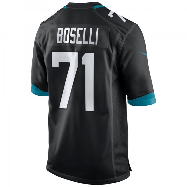 Men's Jacksonville Jaguars Tony Boselli Nike Black Game Retired Player Jersey