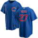 Youth Chicago Cubs #27 Seiya Suzuki Blue Alternate Stitched Nike MLB Jersey