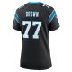 Women's Carolina Panthers Deonte Brown Nike Black Team Game Jersey