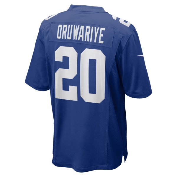 Men's New York Giants Amani Oruwariye Nike Royal Game Jersey