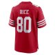 Men's San Francisco 49ers Jerry Rice Nike Scarlet Retired Team Player Game Jersey