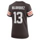 Women's Cleveland Browns Corey Bojorquez Nike Brown Game Jersey