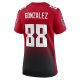 Women's Atlanta Falcons Tony Gonzalez Nike Red Retired Game Jersey