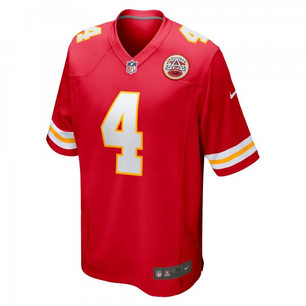 Men's Kansas City Chiefs Rashee Rice Nike  Red  Game Jersey