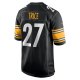 Men's Pittsburgh Steelers Cory Trice Nike  Black  Game Jersey