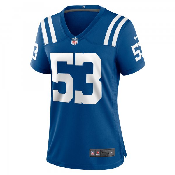 Women's Indianapolis Colts Isaiah Land Nike  Royal Team Game Jersey