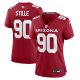 Women's Arizona Cardinals Ben Stille Nike  Cardinal Team Game Jersey