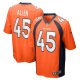 Men's Denver Broncos Christopher Allen Nike Orange Game Player Jersey