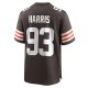 Men's Cleveland Browns Shelby Harris Nike  Brown Team Game Jersey