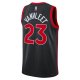 Unisex Toronto Raptors Fred VanVleet Jordan Brand Black Swingman Jersey - Statement Edition