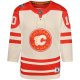 Youth Calgary Flames Jonathan Huberdeau Cream 2023 NHL Heritage Classic Premier Player Jersey