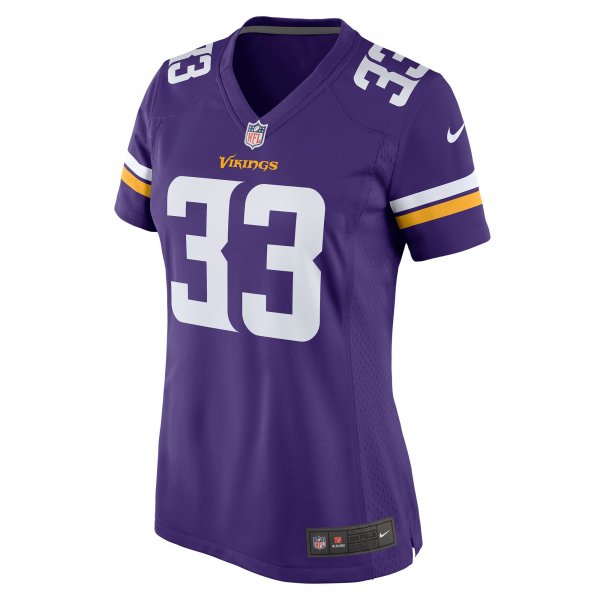 Women's Minnesota Vikings Brian Asamoah Nike Purple Player Game Jersey